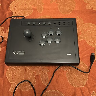 Hori Fighting Stick V3 Arcade Stick Fightstick Works Great!