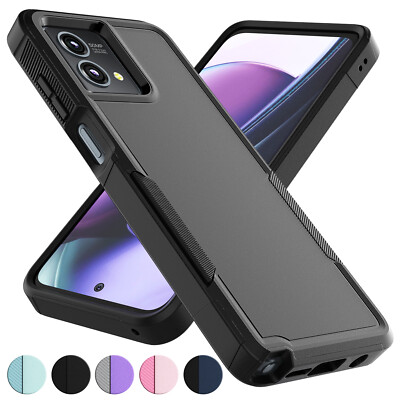 For Moto G Power 2023/G 5G 2023 Shockproof Phone Case Cover+Screen Protector