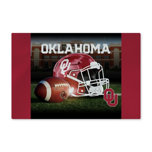 Моющийся коврик для пола Northwest NCAA Oklahoma Sooners Gameday, 20 x 32