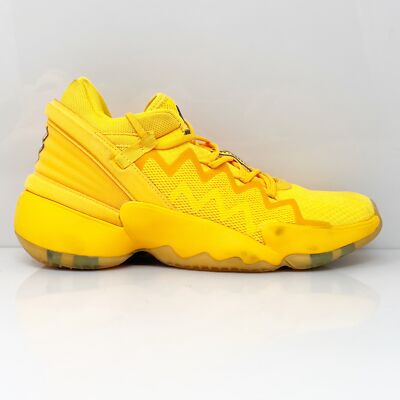 

Adidas Mens DON Issue 2 FW8753 Желтые баскетбольные кроссовки Размер 6.5, Желтый, DON Issue 2