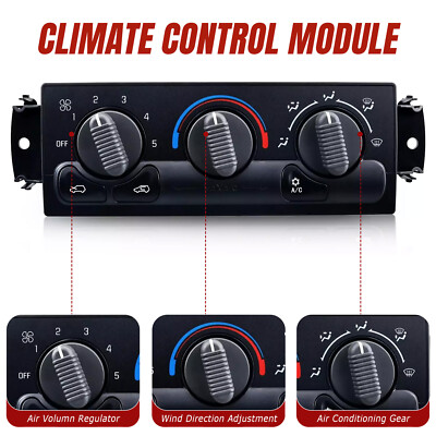 599-266 HVAC Climate Control Module For Chevy Silverado GMC Sierra 1500 Yukon