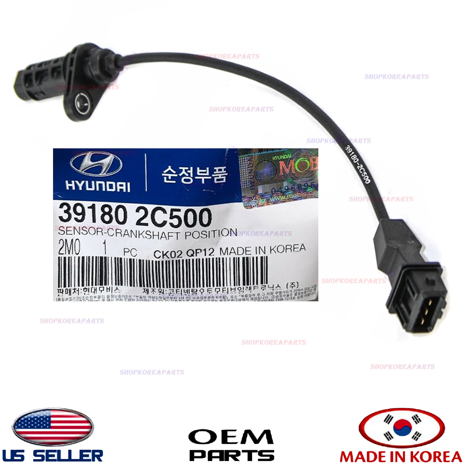 ✓Genuine✓ Crankshaft Position Sensor ⭐OEM⭐ Hyundai