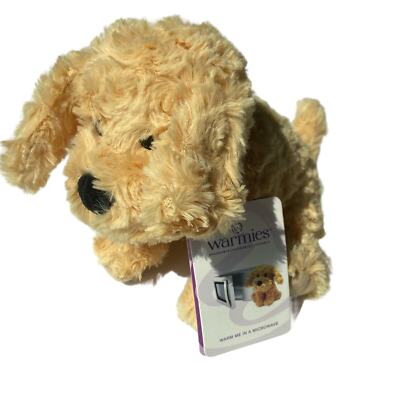 Warmies Golden Dog Junior Plush NWT