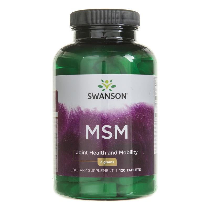 Swanson Msm Truflex (Organischer Schwefel) 1500 Mg, 120 Tabletten