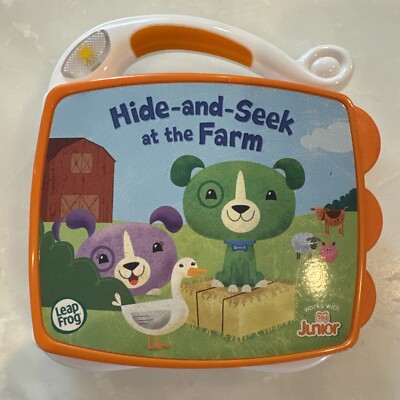 Leap Frog Hide And Seek At The Farm Electronic Book Works With Tag Junior 2011