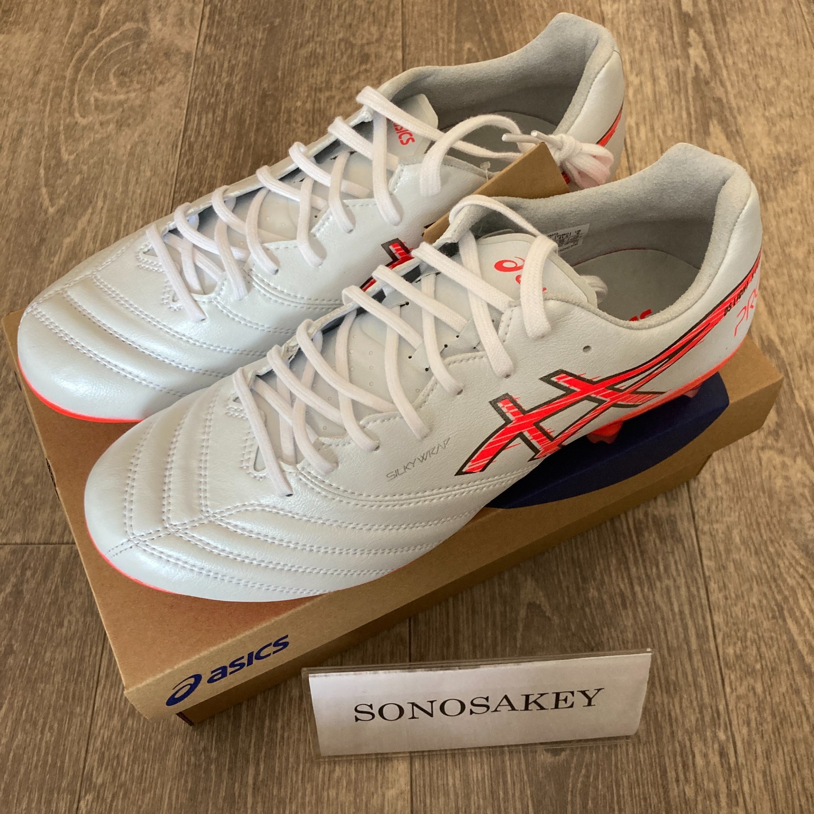 asics アシックス　DS LIGHT ASICS アシックス DS LIGHT ACROS 2(ホワイト×ゴールド