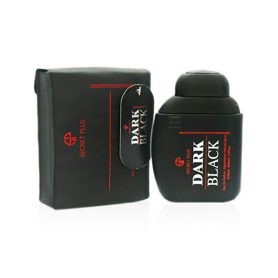 Dark Black Cologne for Men / Eau De Parfum Natural Spray Vaporizateur, 100 ml