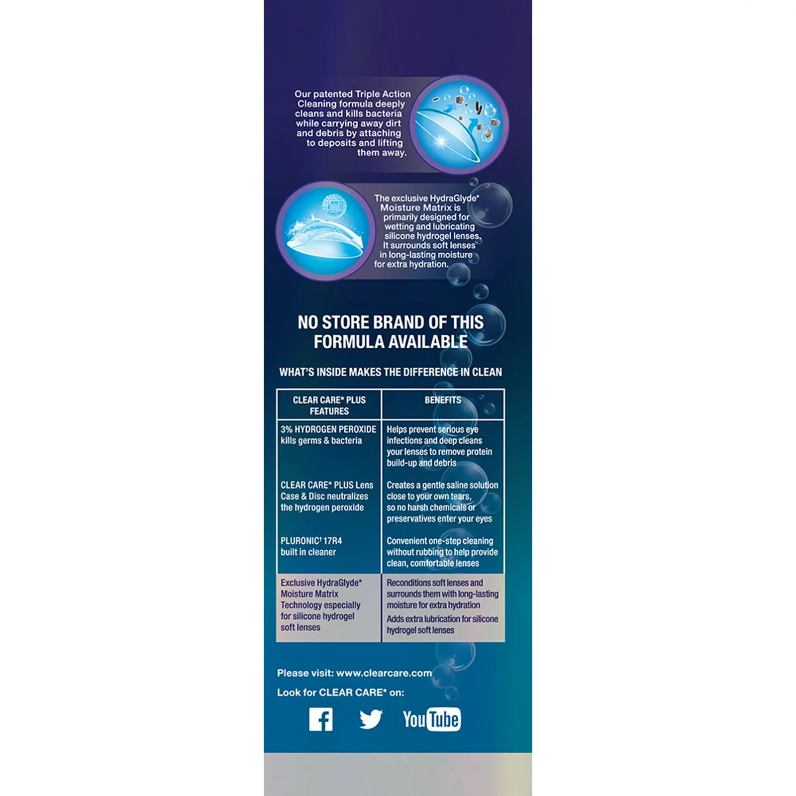 Clear Care PLUS Contact Lens Cleaning and Disinfecting Solution..+ Twin Pack