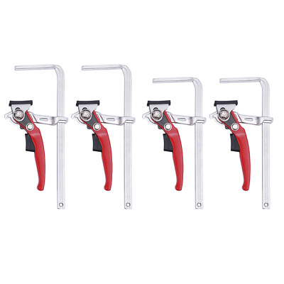 2 PCS Alloy Steel Upgrade Quick Ratchet Track Saw Guide Rail Clamp MFT Clamp 
