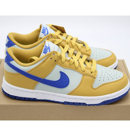 Pre-owned Nike Wmns Dunk Low Next Nature "wheat Gold Royal" Size 6.5 Style Dn1431 700