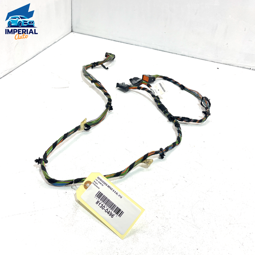 07-13 Mercedes W221 S600 Rear Seat Multicontour Backrest Wiring Harness OEM