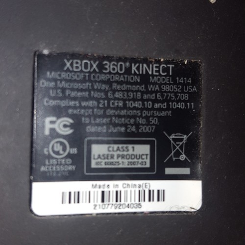 Official Genuine OEM Microsoft xbox 360 Kinect Sensor Bar Only