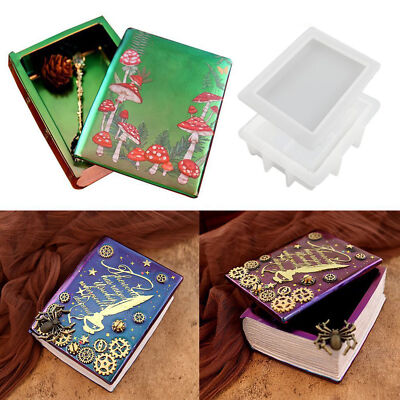 DIY Resin Molds Storage Box Silicone Mold Jewelry Making Tools Casting Mould