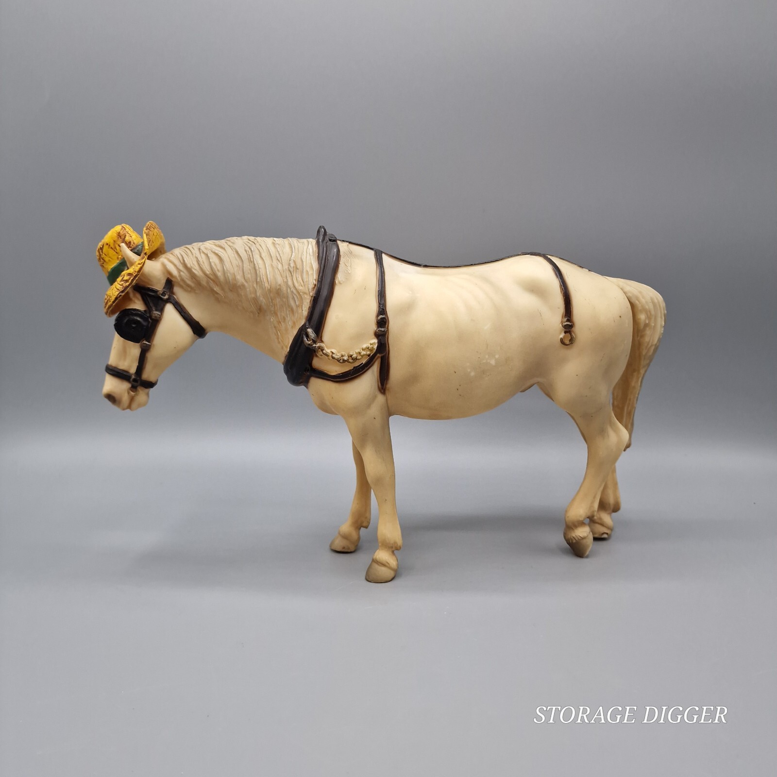 Vintage 1960's Breyer White Horse Old Timer #200 – With