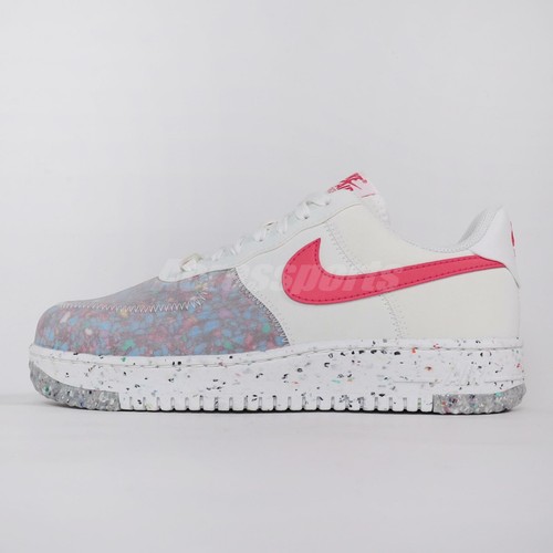 

Nike Wmns Air Force 1 Crater ДЕФЕКТ ИЗМЕНЕНИЯ ЦВЕТА ЛЕВОЙ НОГИ Женщины US8 CT1986-101, Белый, Wmns Air Force 1 Crater