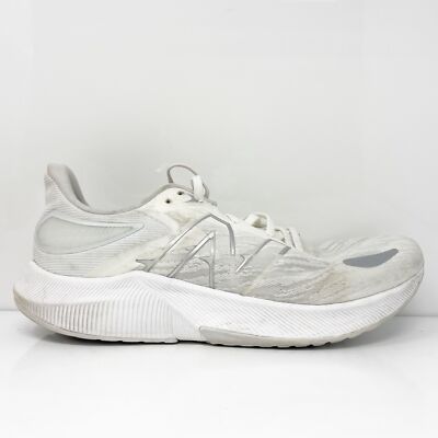 

New Balance Мужские кроссовки Fuelcell Propel V3 MFCPRLW3 Белые кроссовки 10.5 2E, Белый, Fuelcell Propel V3