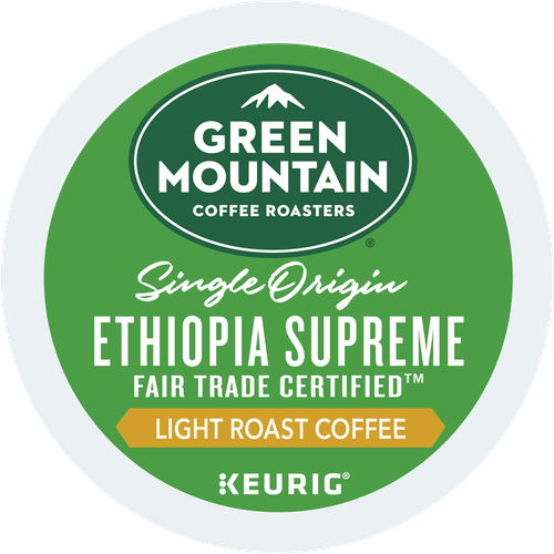 Green Mountain Coffee Roasters Ethiopia Supreme, Keurig K-Cups, 24 Count