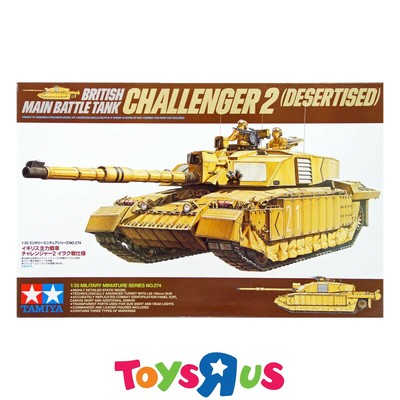 Tamiya 35274 1/35 British Main Battle Tank Challenger 2 Desertised Model Kit