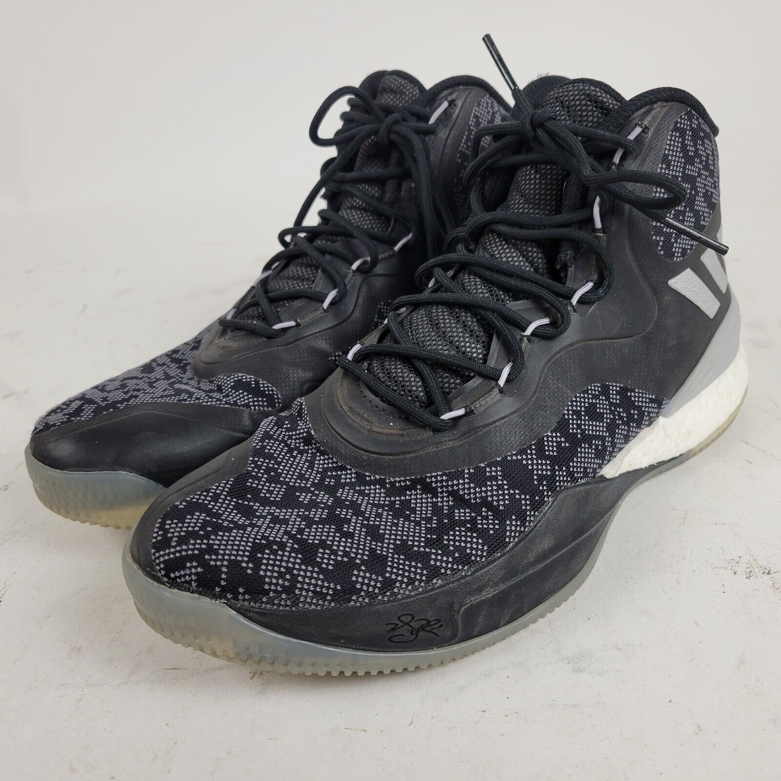 シューズ(男性用) adidas D ROSE 5 BOOST US 8 adidas Performance Men's D Rose 5 Boost Basketball Shoe