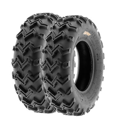 SunF 24x8-12 ATV UTV Muddy Sandy Tire  24x8x12 Mud Sand  6 PR A001 - Pair of 2