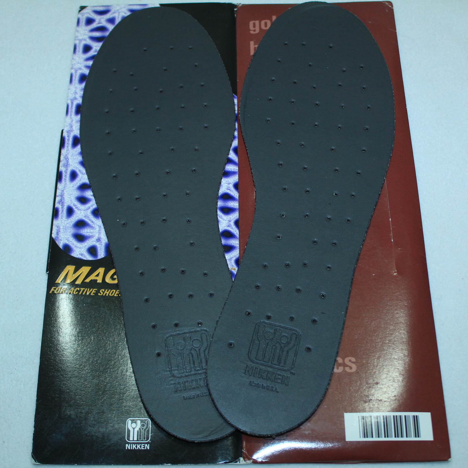 NEW NIKKEN MAGSTEPS MAGNETIC INSOLES #2005 MEDIUM 7-12  NEW OLD STOCK IN PACKAGE