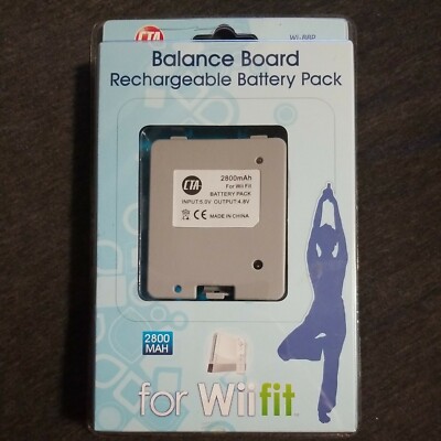 MIP NEW CTA Wii Fit Balance Board USB Port Rechargeable Battery Pack 2800 MAH 