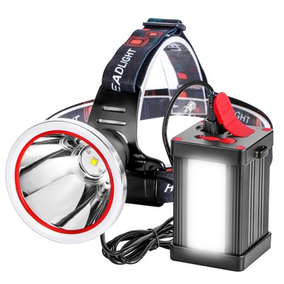 Powerful Separation LED Headlamp Portable Rechargeable Multifunction Headligh...