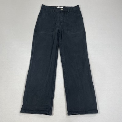 BASH Jeans Women 4 Blackstone Hann High Rise Denim Wide Leg Loose Classic