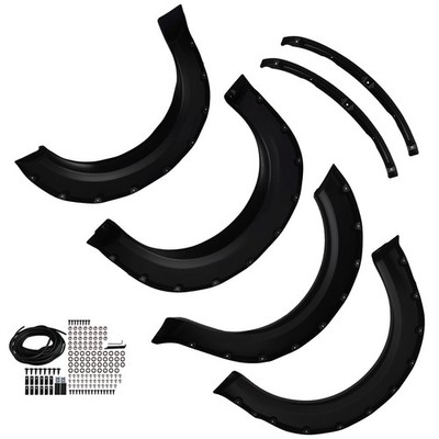 4PC Black Fender Flares for Ford F150 2009-2014 Front Rear 9L3Z16039B