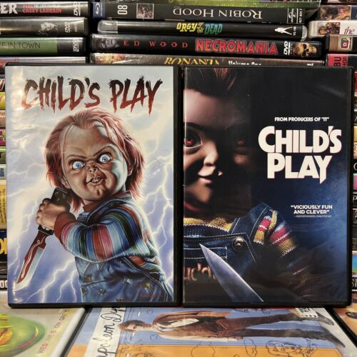 Child's Play 1988 / Child’s Play 2019 DVD Lot! Brad Dourif Mark Hamill Horror! Child's Play 1988 / Child’s Play 2019 DVD Lot! Brad Dourif Mark Hamill Horror!
