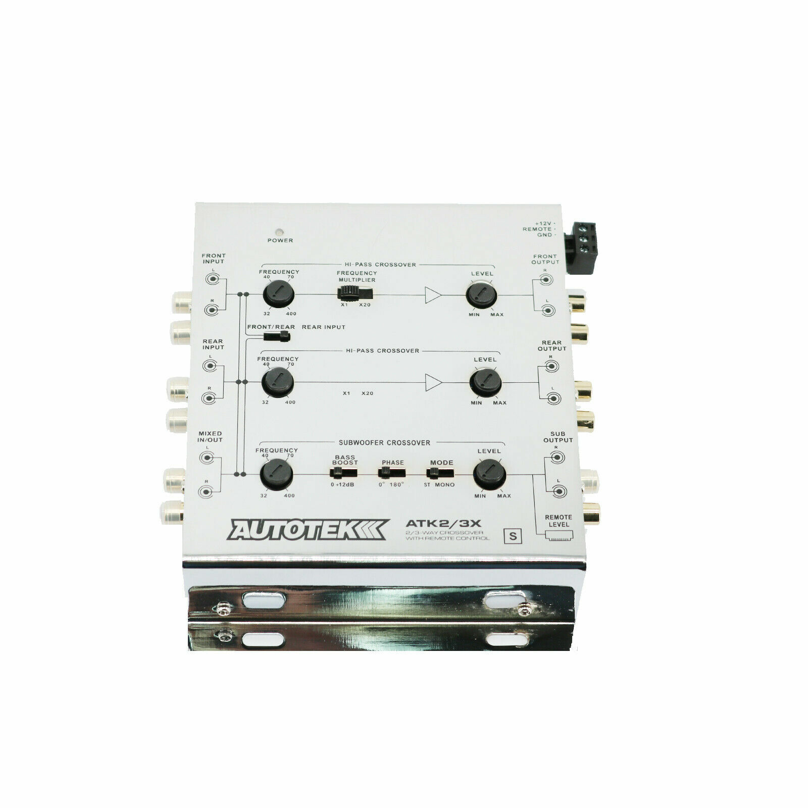 カーオーディオ ADDZEST SR203 3WAY BASS CONTROL カーオーディオ ADDZEST SR203 3WAY BASS CONTROL 口コミ