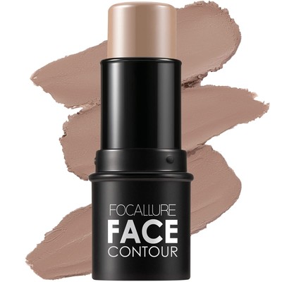 FOCALLURE Cream Contour Stick Matte Bronzer Stick Professional Face Shaping &...
