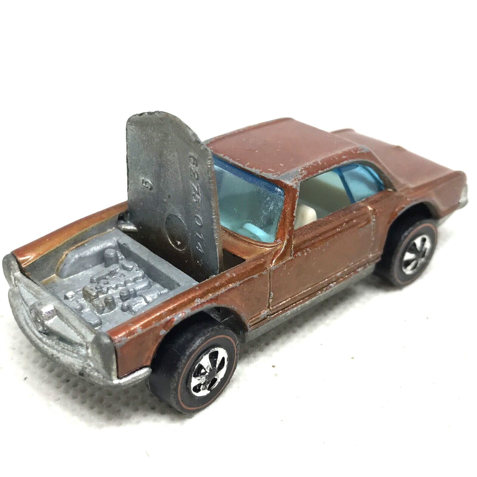 Hot Wheels Redline Mercedes Benz 280sl Car 1969 Blue Gray