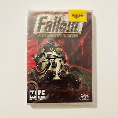 FALLOUT A Post Nuclear Role Playing Game Fall Out 1 RPG PC Game US Version NEW!