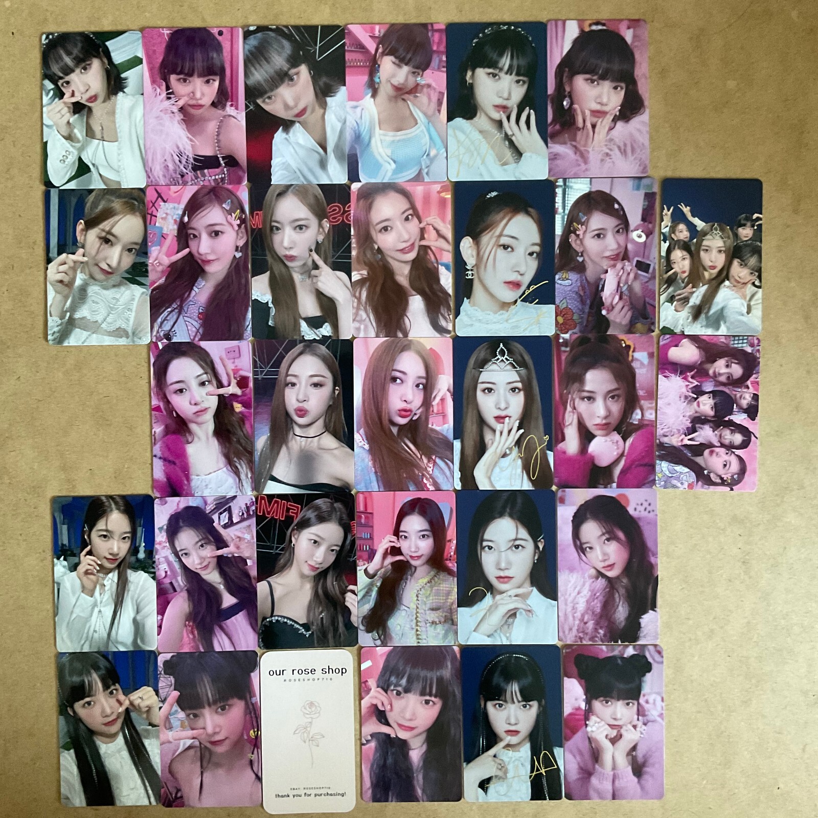 LE SSERAFIM Fearless Japan JP Weverse Official MD Photocard LE SSERAFIM Fearless Japan JP Weverse Official MD Photocard