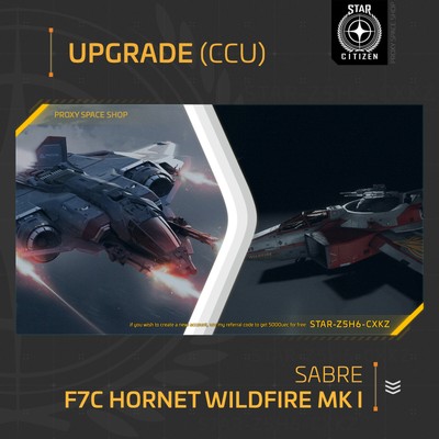 Star Citizen - ANVIL F7C HORNET WILDFIRE MK I - UPGRADE - (CCU)