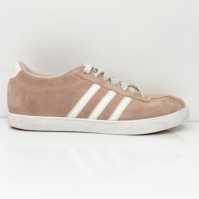

Adidas Womens Courtset CG5818 Розовые повседневные кроссовки, размер 6, Розовый, Courtset