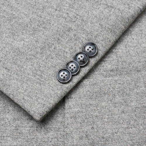 Pre-owned Sartoria Partenopea Gray Wool-cashmere Unlined Jacket Current Model