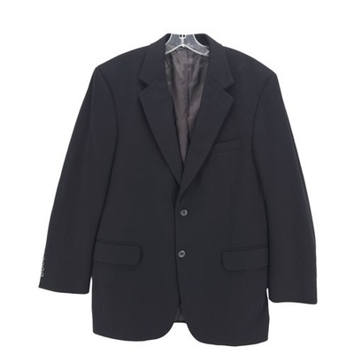 JOS A BANK Black 100% Cashmere 2 Button Blazer Sport Coat Gordon Size 40R