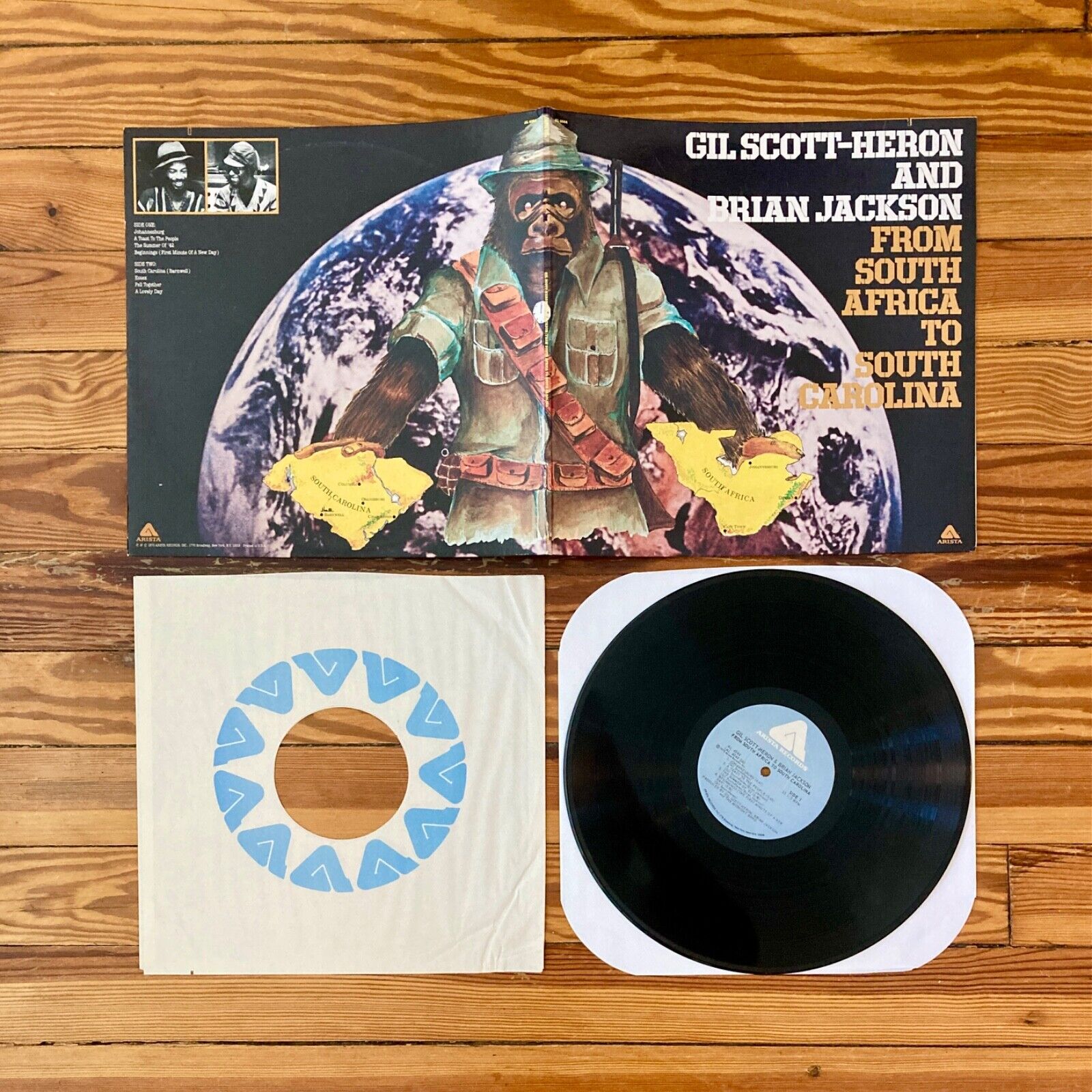 Gil Scott-Heron, Brian Jackson: From South Africa to South Carolina LP Vinyl VG+ | eBay Gil Scott-Heron, Brian Jackson: From South Africa to South Carolina LP Vinyl VG+ | eBay