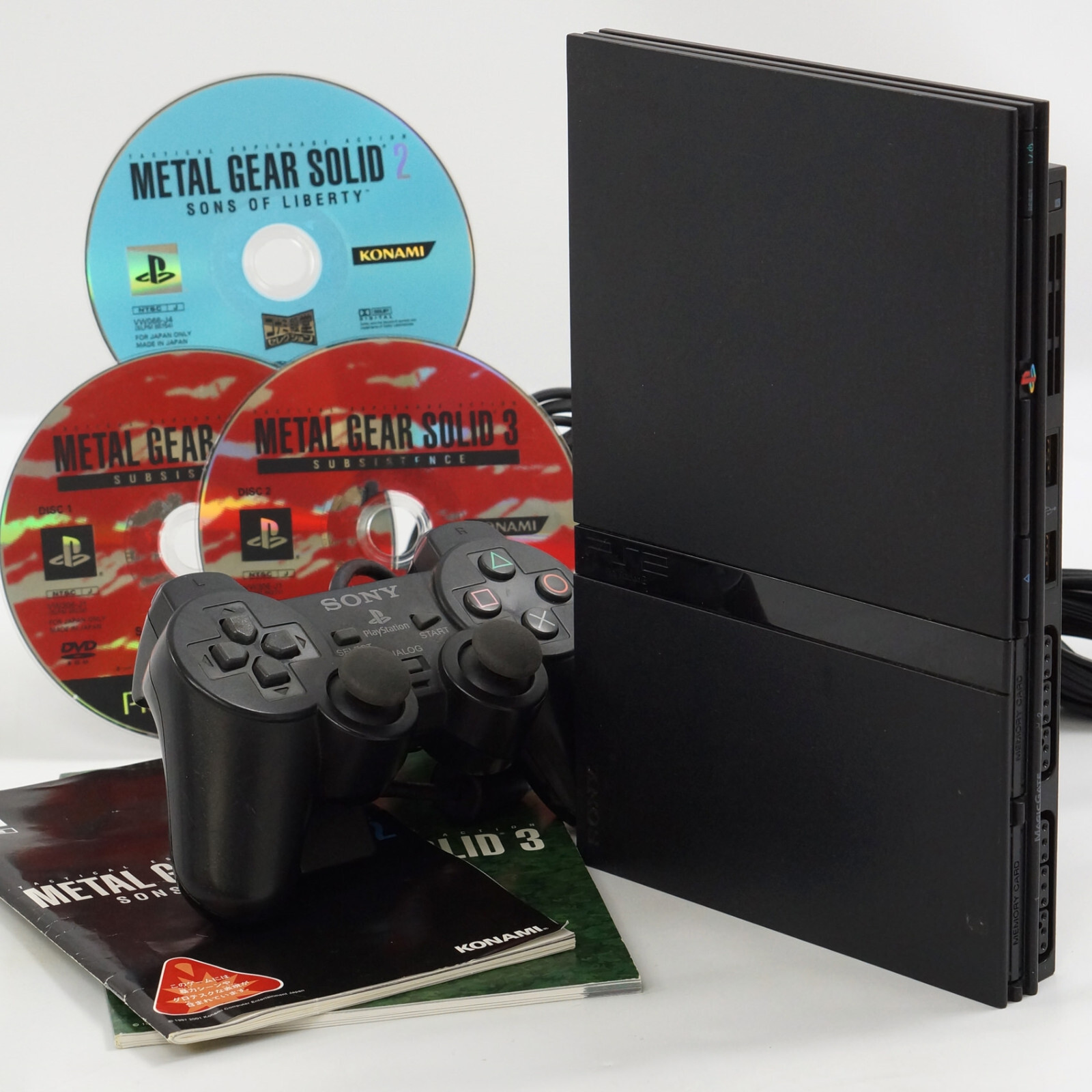 PS2 本体 SCPH-75000+コントローラー2つ