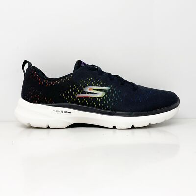 

Skechers Womens Go Walk 6 124520 Черная повседневная обувь Кроссовки Размер 9, Черный, Go Walk 6