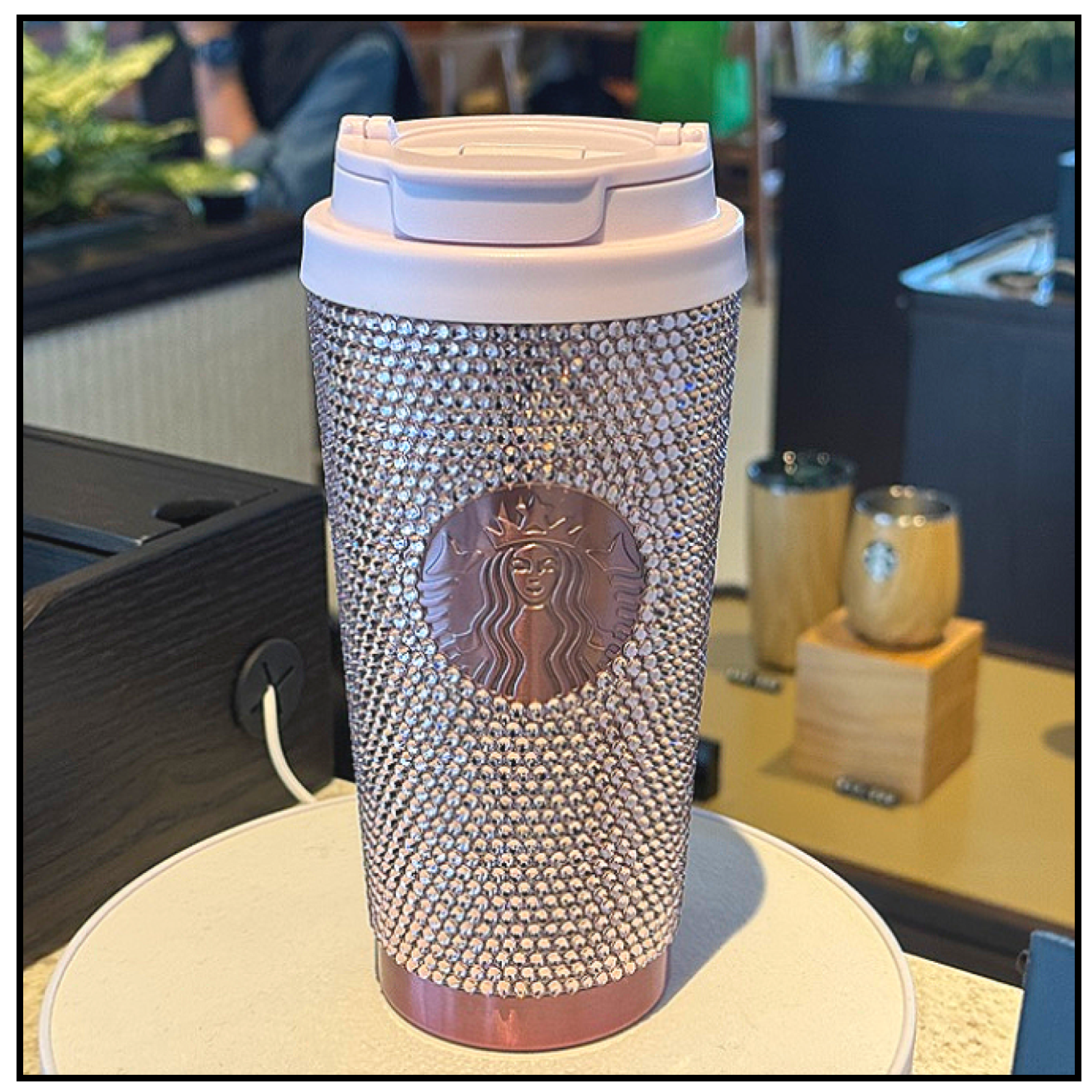 Starbucks Korea 2024 SS Korea White tumbler 473ml (16oz