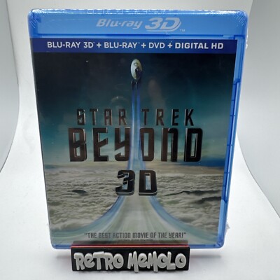 STAR TREK BEYOND 2016 3D BLU RAY BLU RAY DVD DIGITAL BRAND NEW SEALED