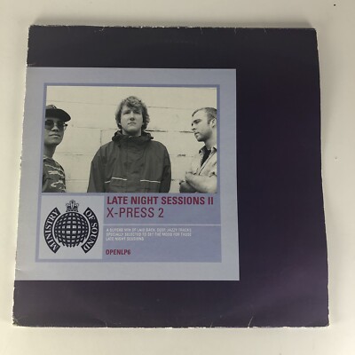 X-Press 2  Late Night Sessions II 3xvinyl LP 1997 Ministry of Sound