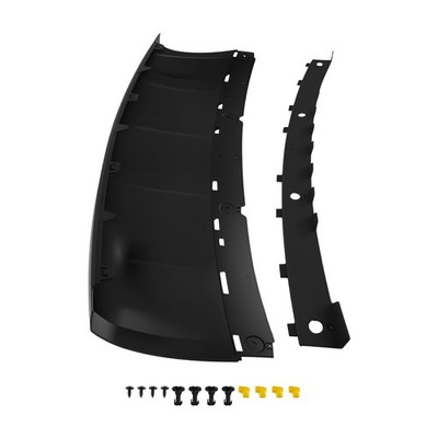 Front Bumper Skid Plate Trim For Land Rover Range Rover Sport 18-22 Glassy Black