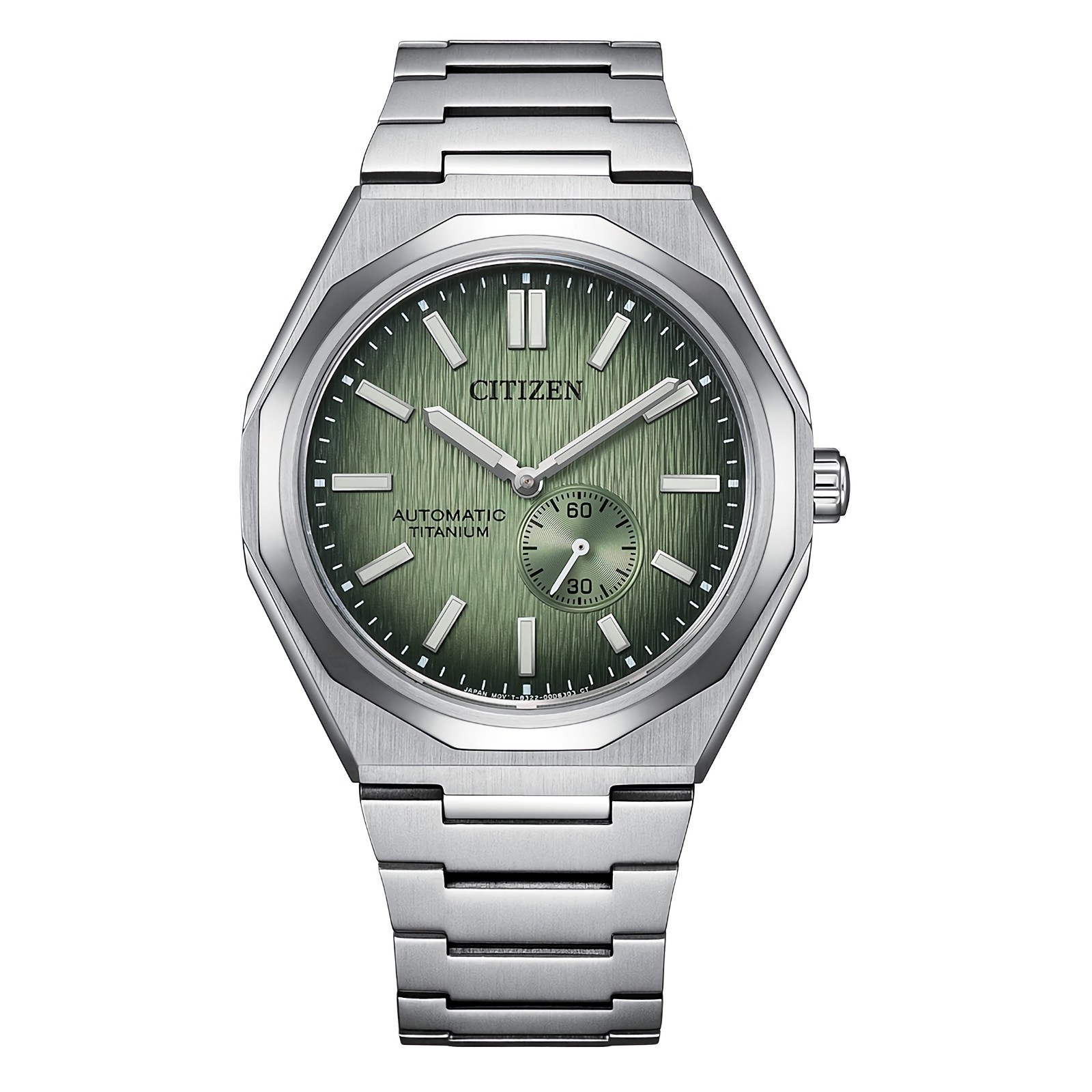 CITIZEN Zenshin 60 NK5020-58X Automatic Green Dial Super Titanium