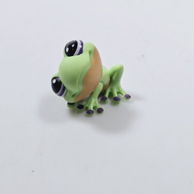 FROG #1091  Littlest Pet Shop  Hasbro LPS Green
