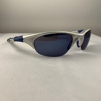 Oakley Sunglasses Half Jacket 1.0 FMJ 5.56 Silver/Blue USAの Oakley Sunglasses Half Jacket 1.0 FMJ 5.56 Silver/Blue USAの
