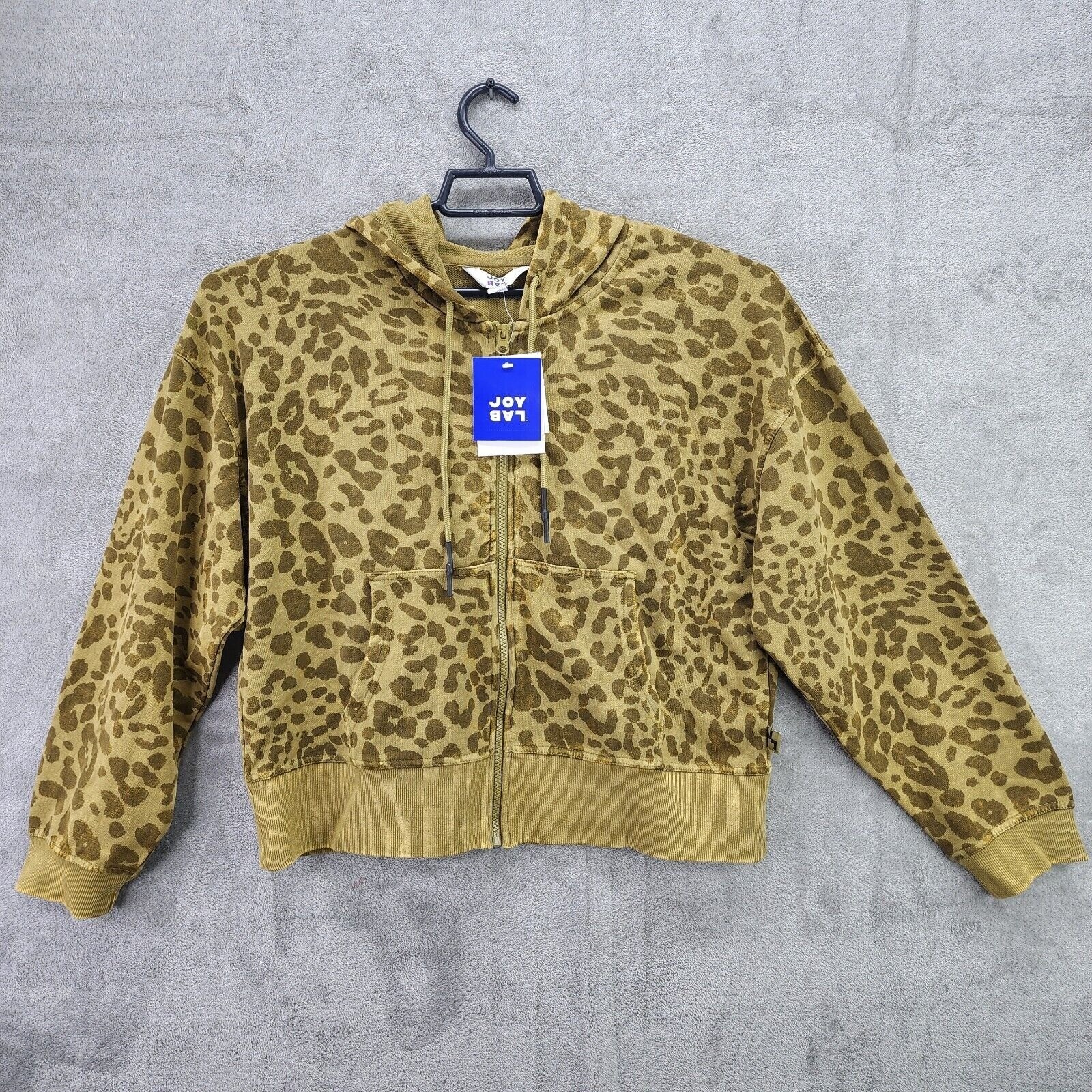 ジャケット・アウター GUAGLIANONE leather leopard zip jacket Giuliana - Reversible Leopard Print Fleece-Lined Faux